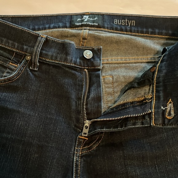 7 For All Mankind Austyn Straight Leg Size 32 - Picture 16 of 16